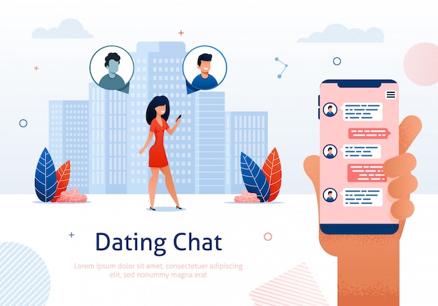 Chat di incontri su internet, flirt online, relazioni.