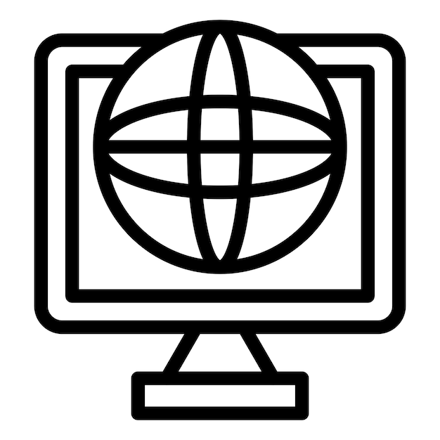 インターネットアイコンのスタイル