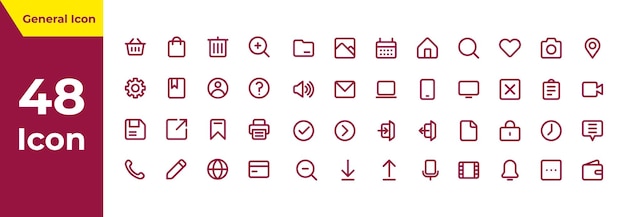 internet Icons set