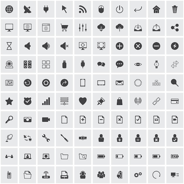 Internet-iconset