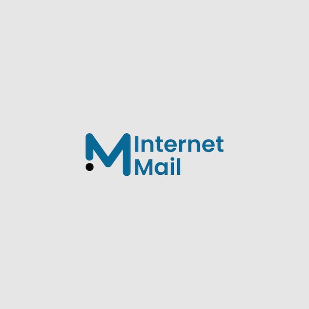 Internet Mail Logo Vector voor branding