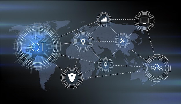 사물 인터넷 Iot 및 연결된 장치에 대한 네트워킹 개념