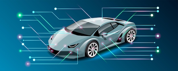 Internet of things IoT slimme verbinding en besturingsapparaat in netwerk van industrie en ingezetene overal altijd iedereen en elk bedrijf met internet It-technologie voor futuristisch van de wereld