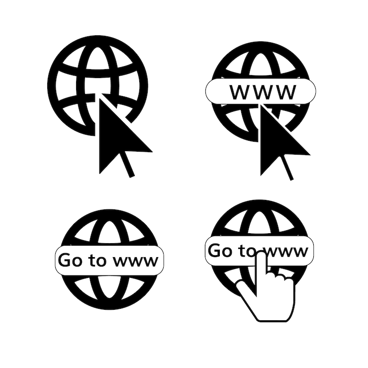 Vector internet pictogram