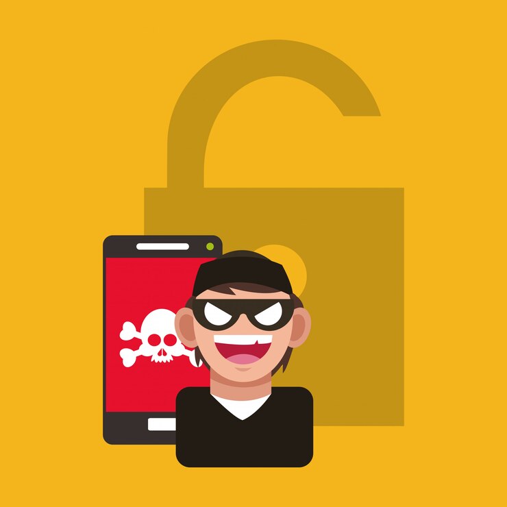 Vector internet security related icons image