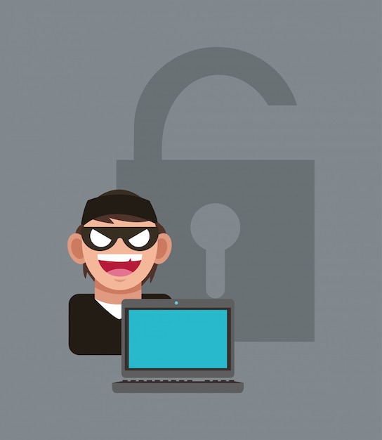 internet security related icons image