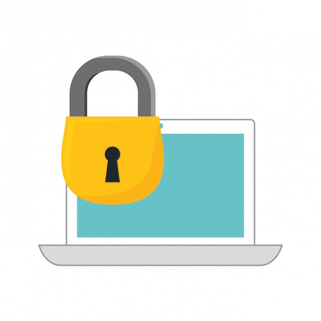 Internet security related icons image