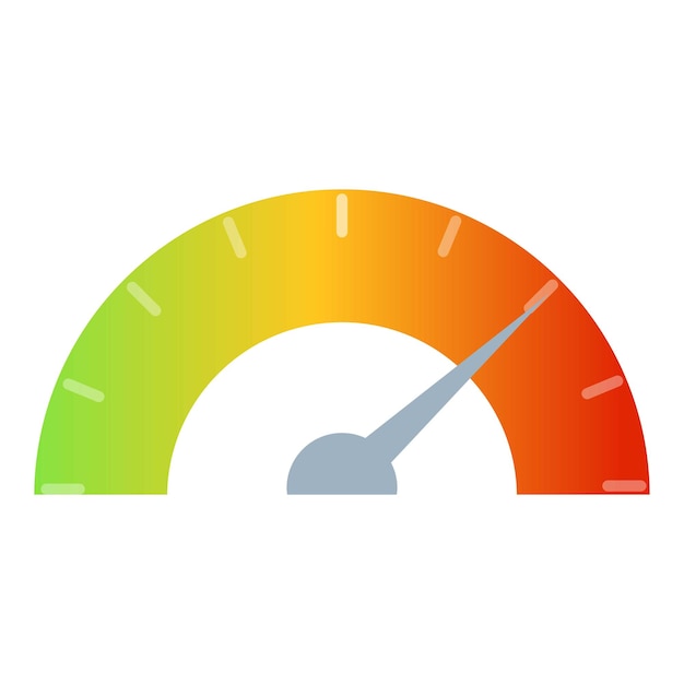 Значок скорости Интернета 5g Мультфильм о векторной иконке скорости Интернета 5g для веб-дизайна, выделенной на белом фоне