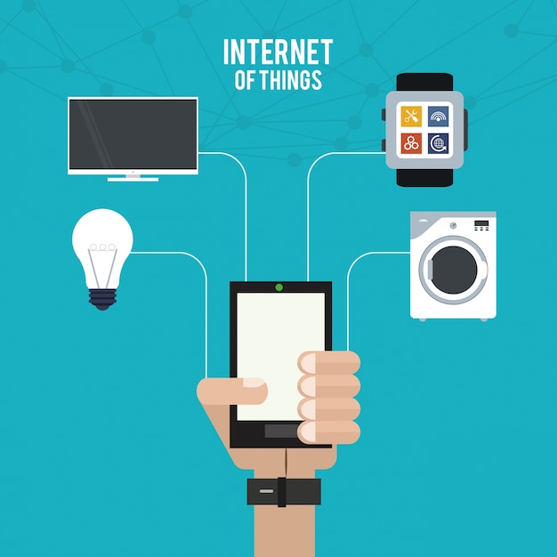 Internet of things hand