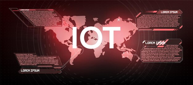 Internet of things (iot) and networking concept for connected devices. digital network connections, the concept of connecting devices using iot technology. ict (information communication technology)