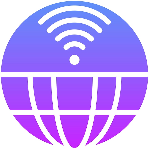 Internet vector icoontje illustratie van Gig Economy icoonset
