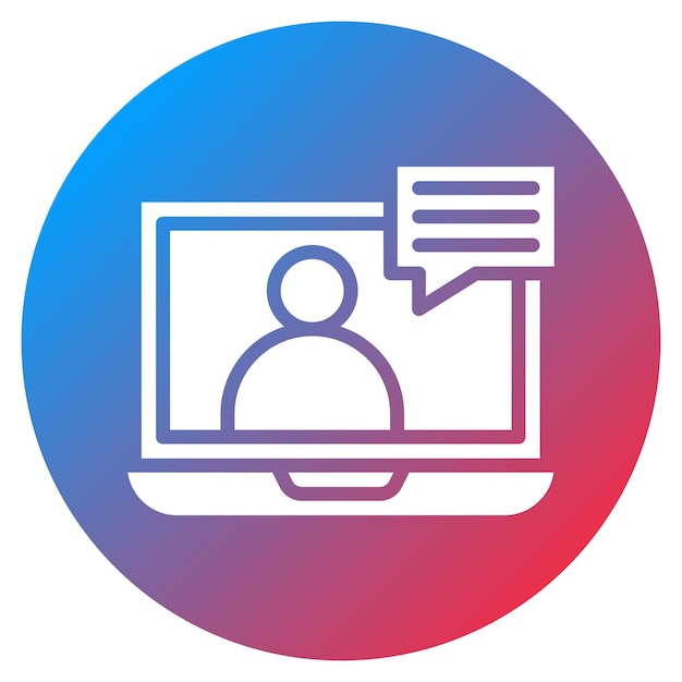 Interview icon vector image Can be used for Hiring Process