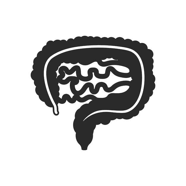 Intestine Illustration icon