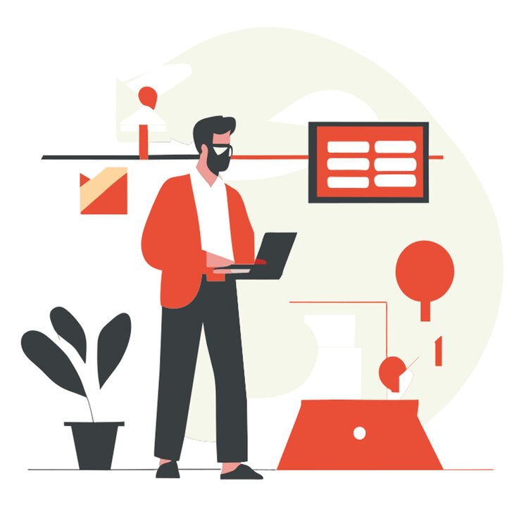 Vector invaluable advice for success vector illustration flat 2