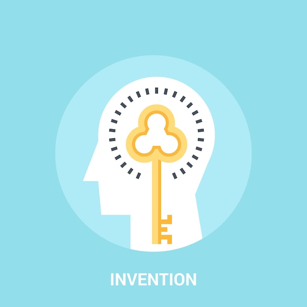 Invention icon concept