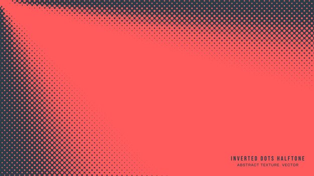 Инвертированные точки полутоновый рисунок лучи границы вектор красный черный абстрактный фон