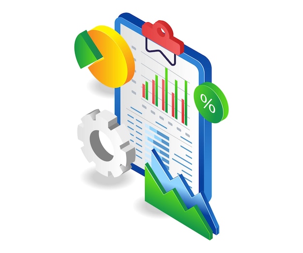 Investment business enterprise data analysis workboard