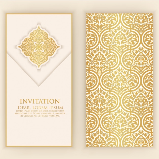 Invitation card design