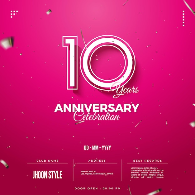 10주년 기념 초대 코드