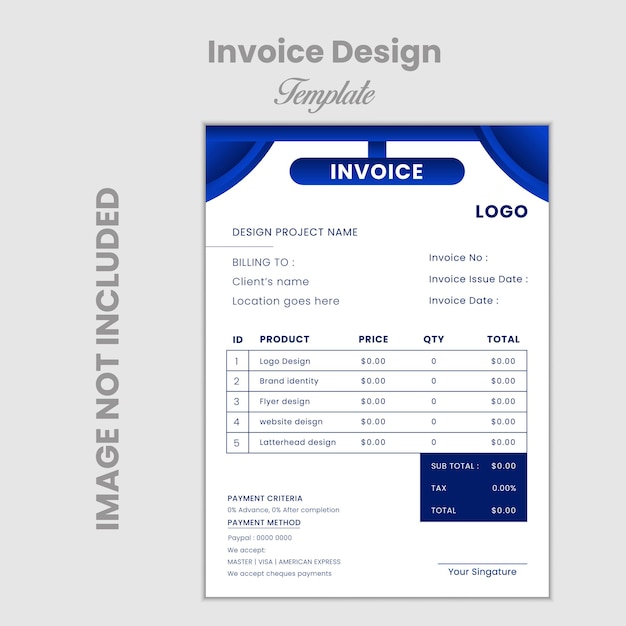 Invoice Design