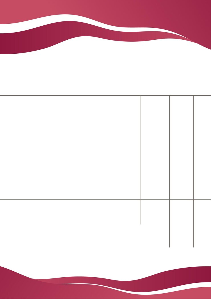 Vector invoice and letterhead design template