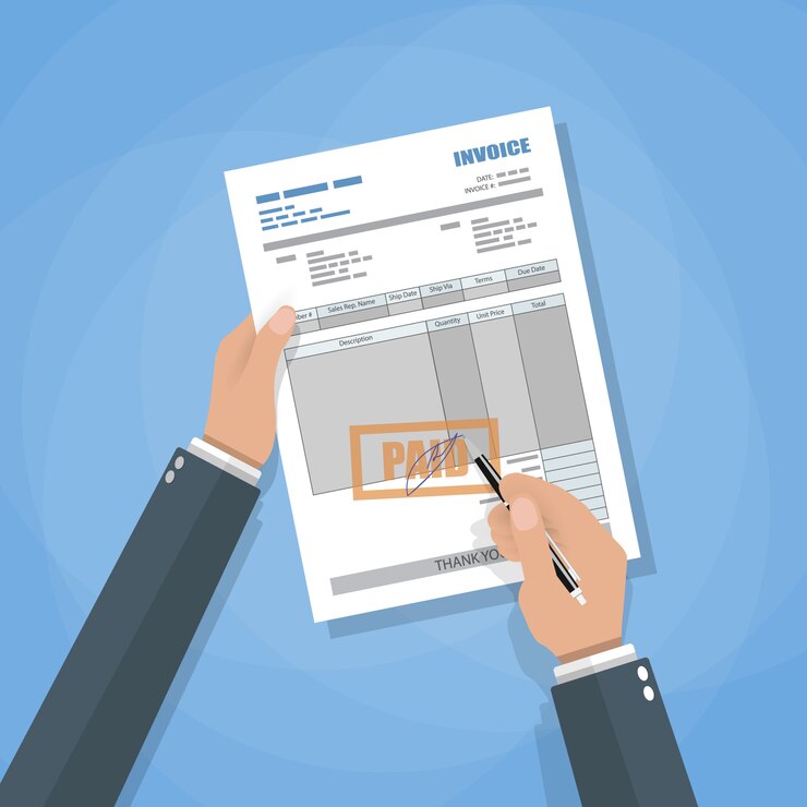 Vector invoice sign up