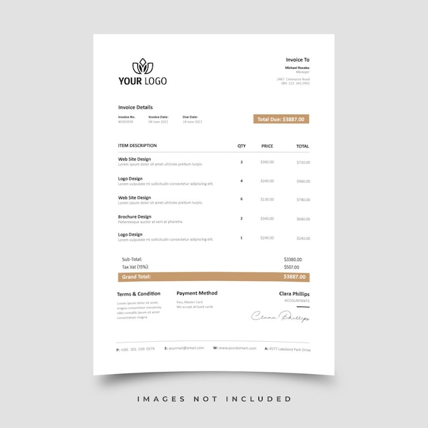 Invoice template