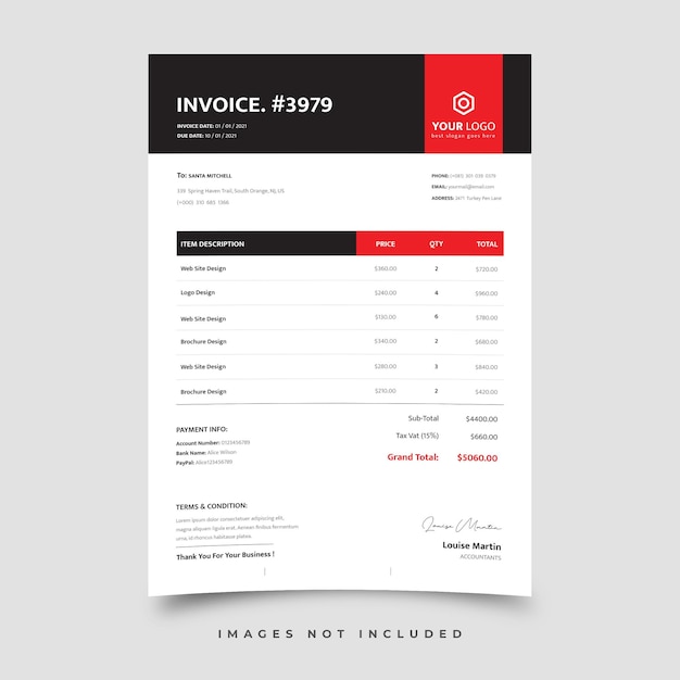 Invoice template