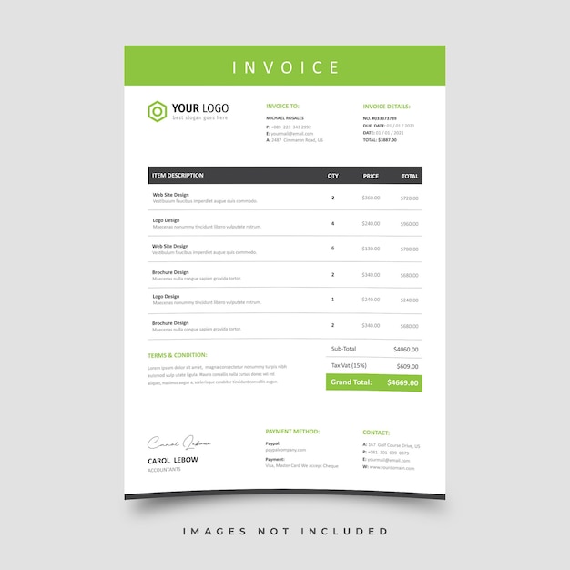 invoice template