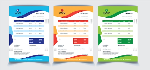 Invoice template