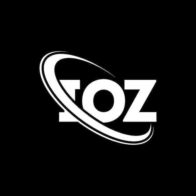 IOZ logo IOZ letter IOZ letter logo design Initials IOZ logo linked with circle and uppercase monogram logo IOZ typography for technology business and real estate brand