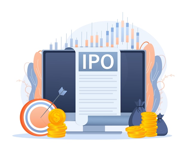 IPO beursgang die investeringsmogelijkheid biedt of winst maakt met nieuw aandelenconcept