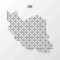 Vector iran map