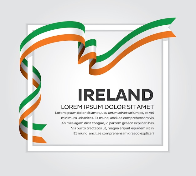 Ireland flag vector