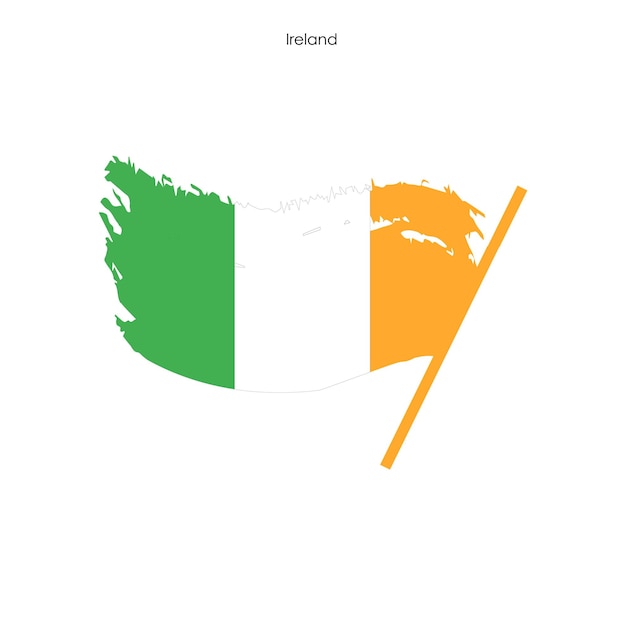 Ireland flag vector