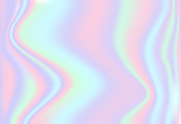 Iridescent Holographic Background 