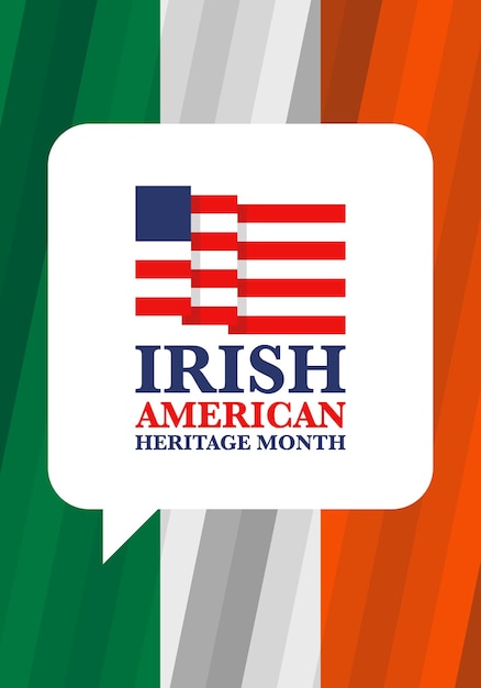 Irish American Heritage Month in March Ireland immigrants in United States American history Art
