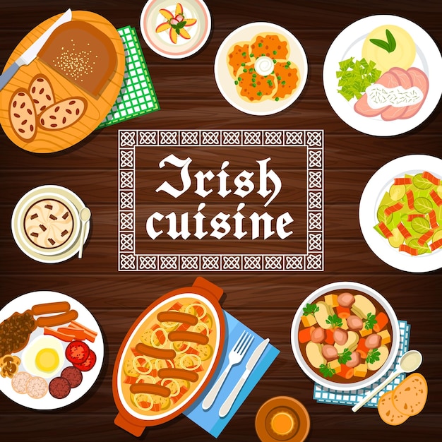 Irish cuisine food menu breakfast dishes meals