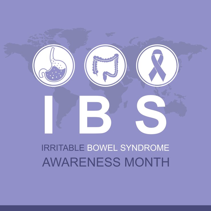Premium Vector Irritable bowel syndrome ibs awareness month template