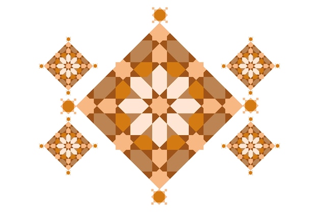 Islamic arabic pattern vectors. geometric arabesque. vintage tiles patterns antique seamless