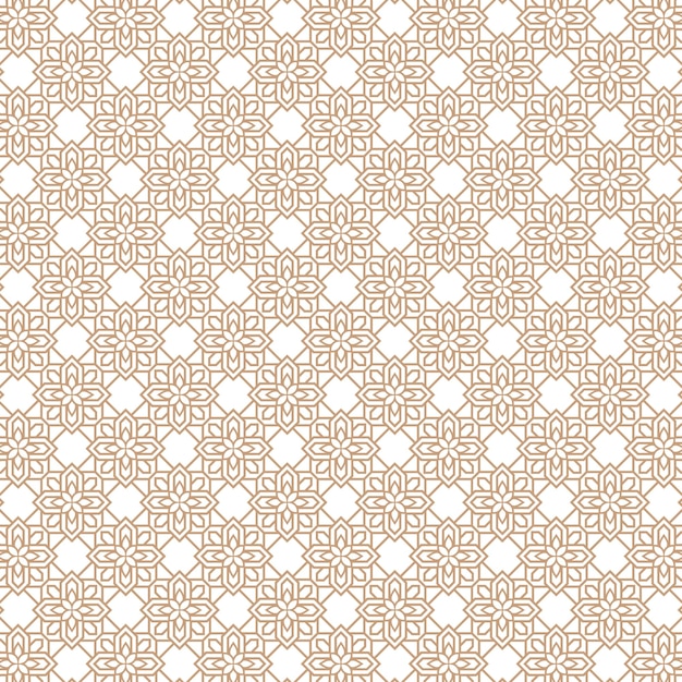 Islamic arabic seamless geometric pattern