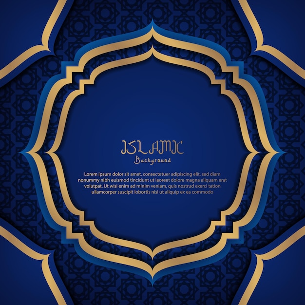 Islamic background design template good use for banner pattren card posters and more