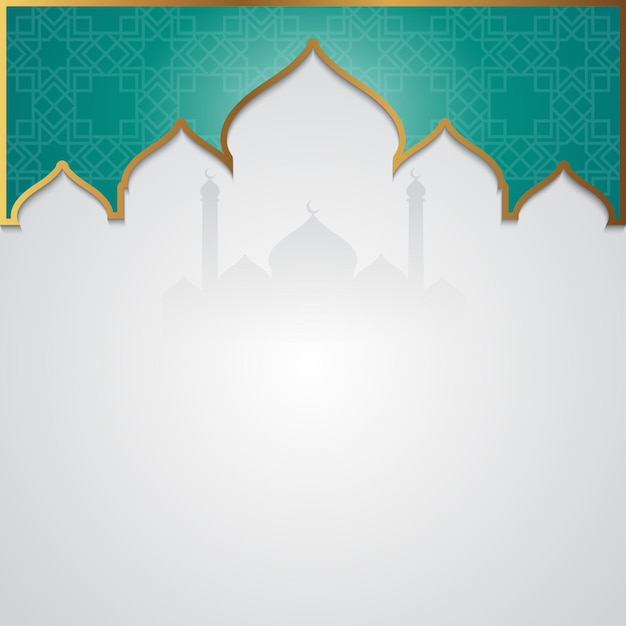 Вектор Исламский фон для рамадана или ид