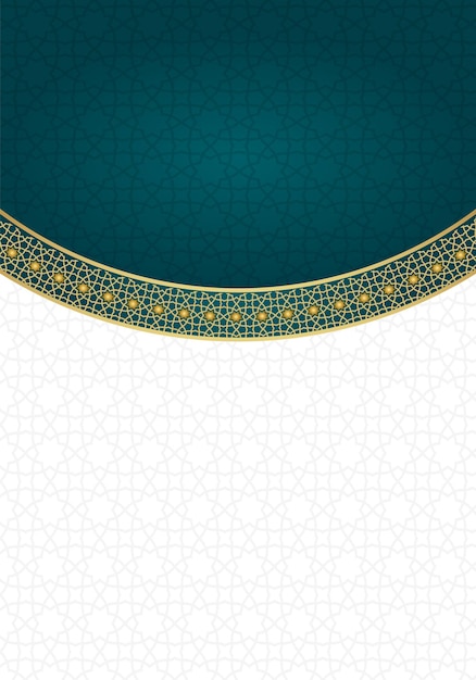 Vector islamic background with arabic pattern arabic book cover ramadan background