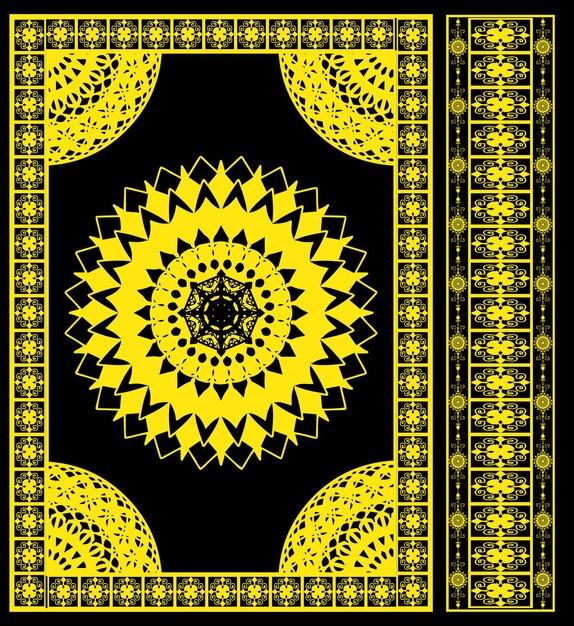 Vettore design della copertina del libro islamico che significa il santo al quran premium free vector