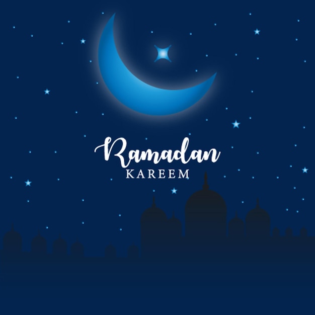 Modello di banner eid mubarak islamico