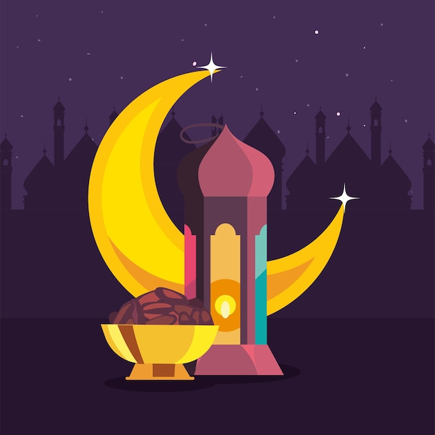 Islamic eid mubarak symbol collection