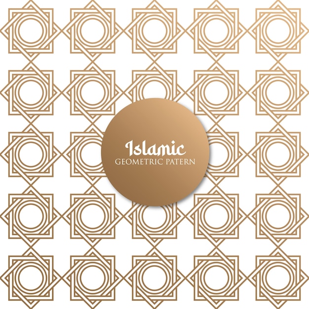 Islamic geometric patern background