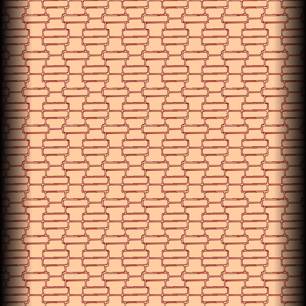 Vector islamic geometric pattern hand drawn effect