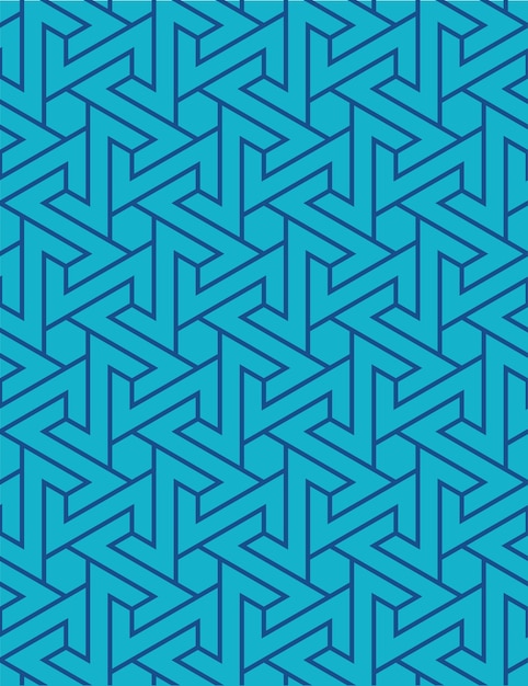 Islamic geometric seamless pattern